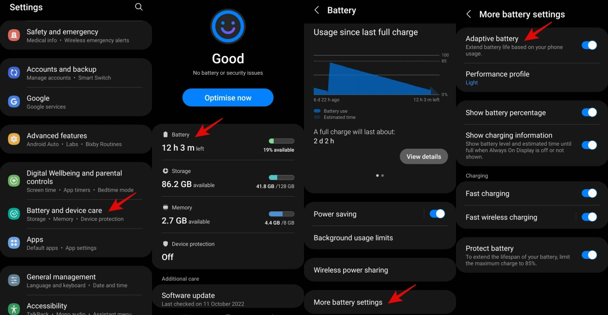 Here Are Five Ways To Optimise Your Samsung Galaxy Z Flip 4 s Battery Life - 87