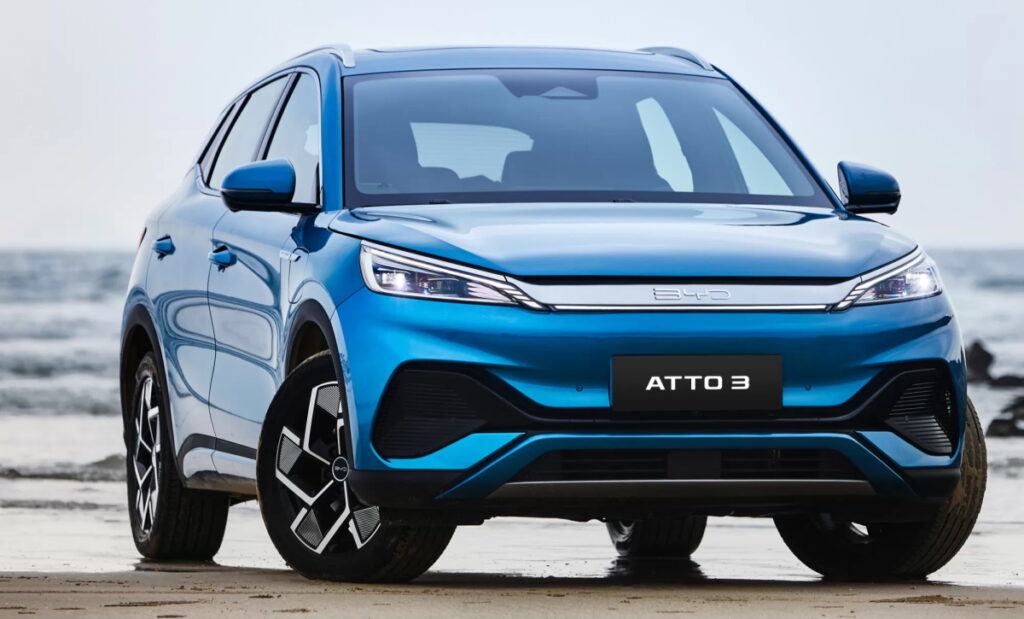 BYD Atto 3 AllElectric SUV To Debut In Malaysia This December