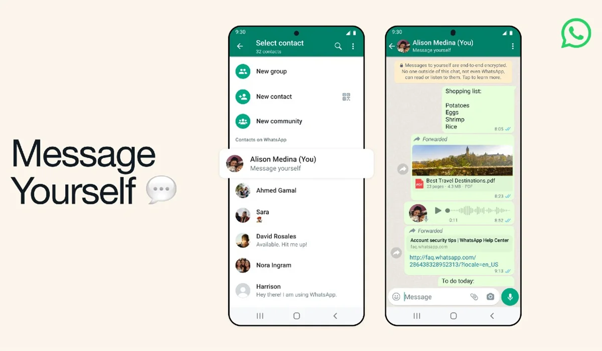 WhatsApp Rolling Out New  Message Yourself  Feature To All Users In Coming Weeks - 9