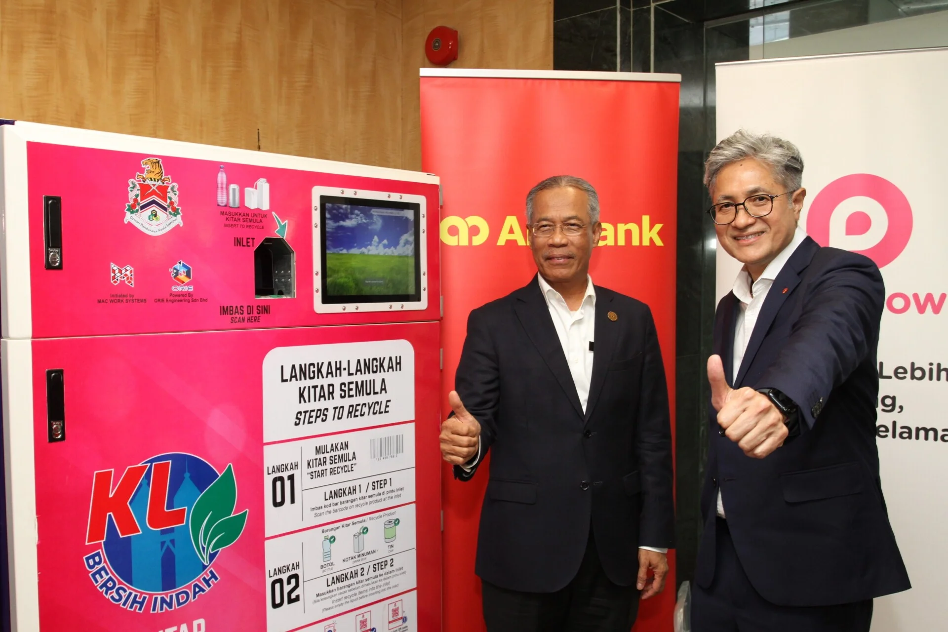 AmBank And DBKL Unveil Cash For Trash Recycling Machine - 26