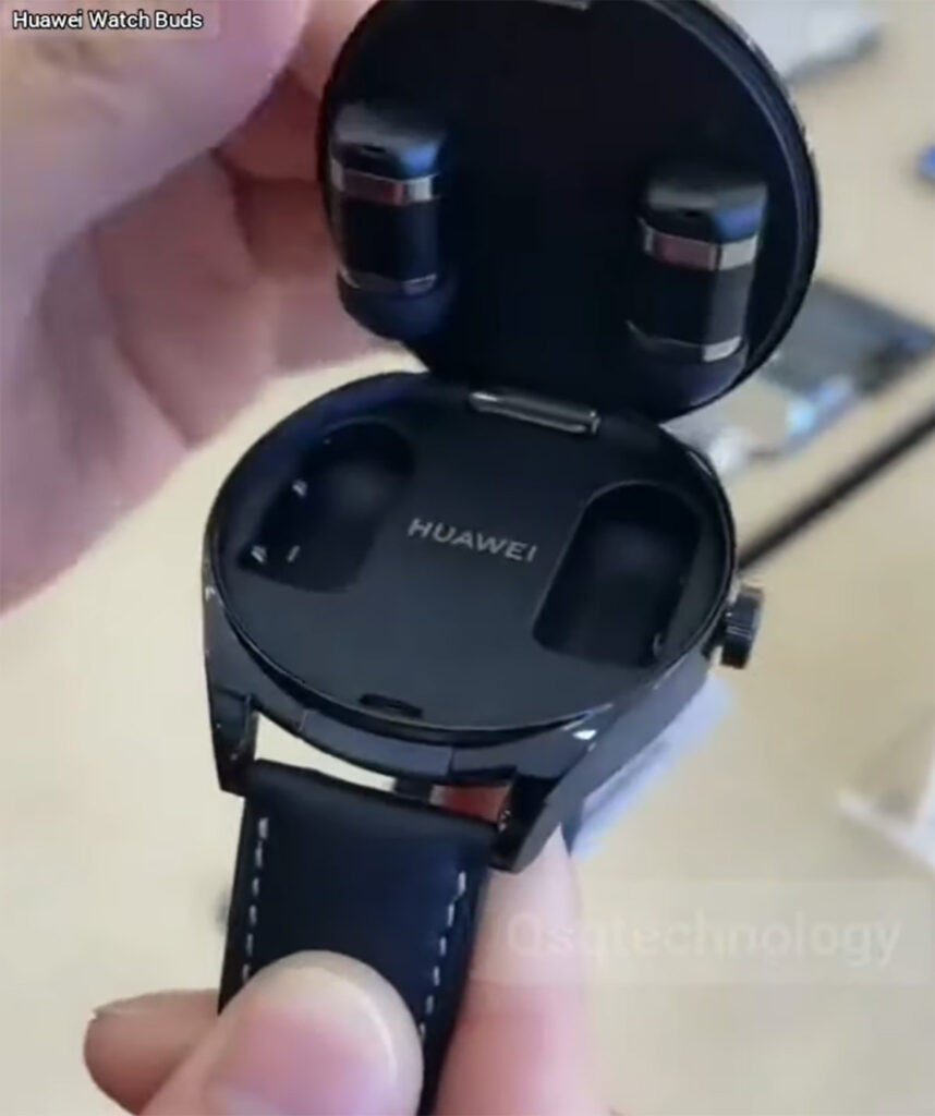 huawei watch buds smartwatch integrated earbuds