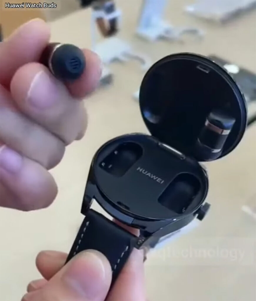 huawei watch buds smartwatch integrated earbuds