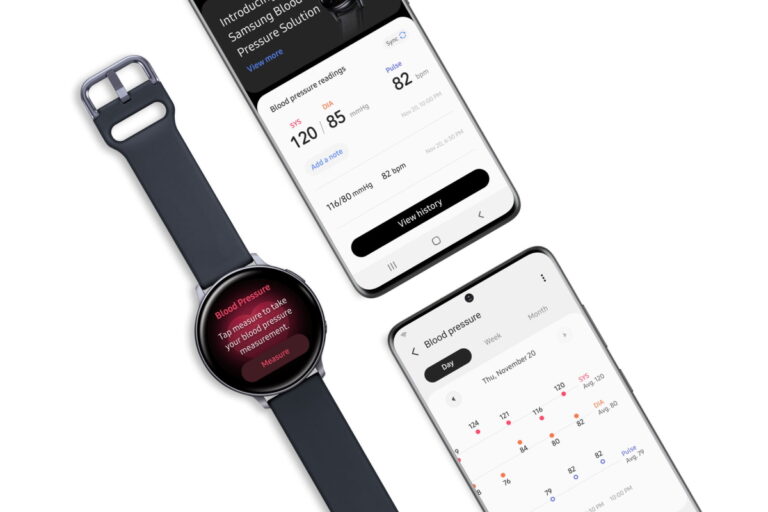 samsung blood pressure app for active 2