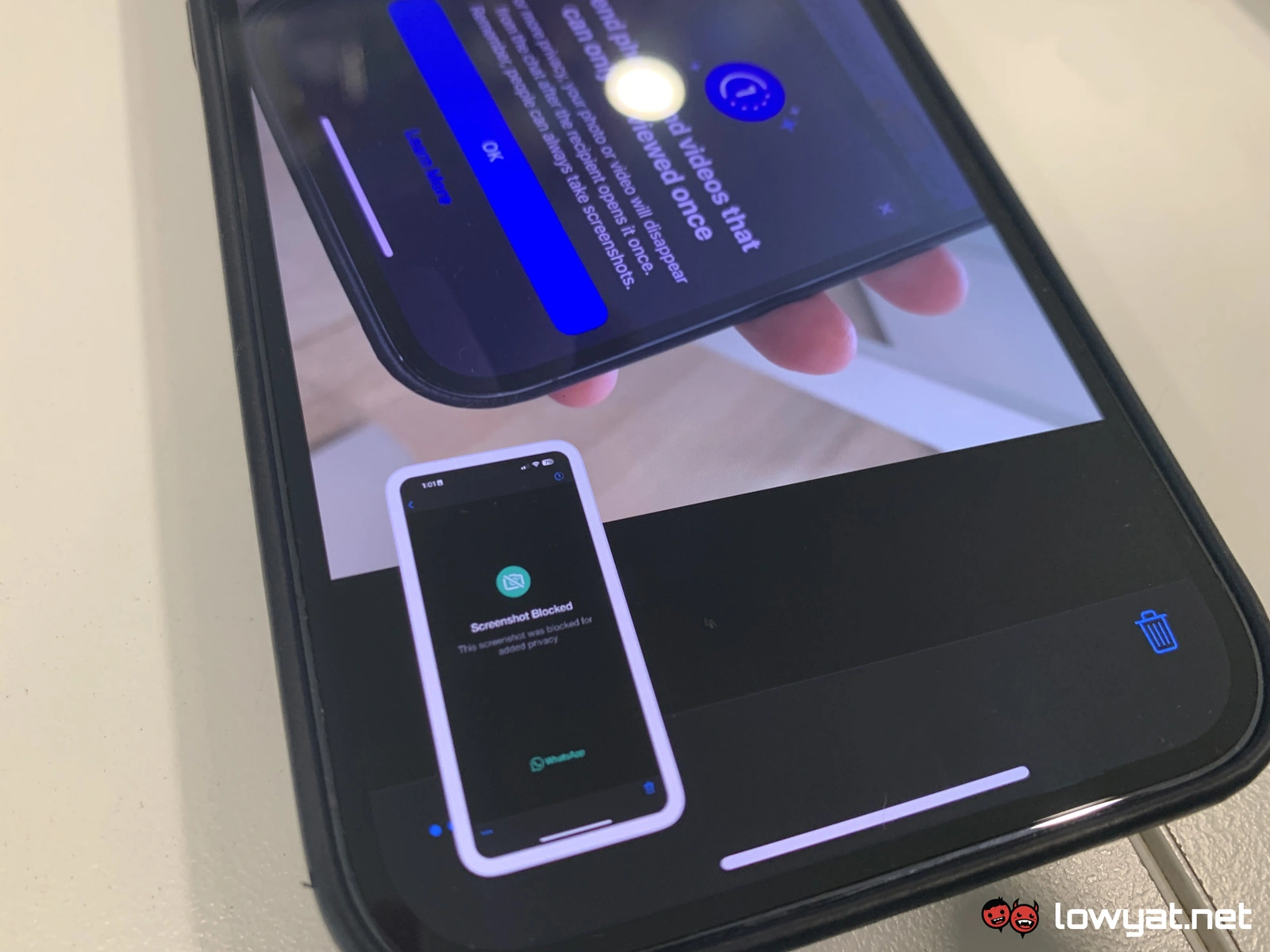 WhatsApp Quietly Rolls Out View Once Screenshot Blocking - 16