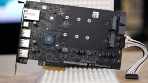 ASRock LiveMixer B450 motherboard X670 Xpansion Card 2