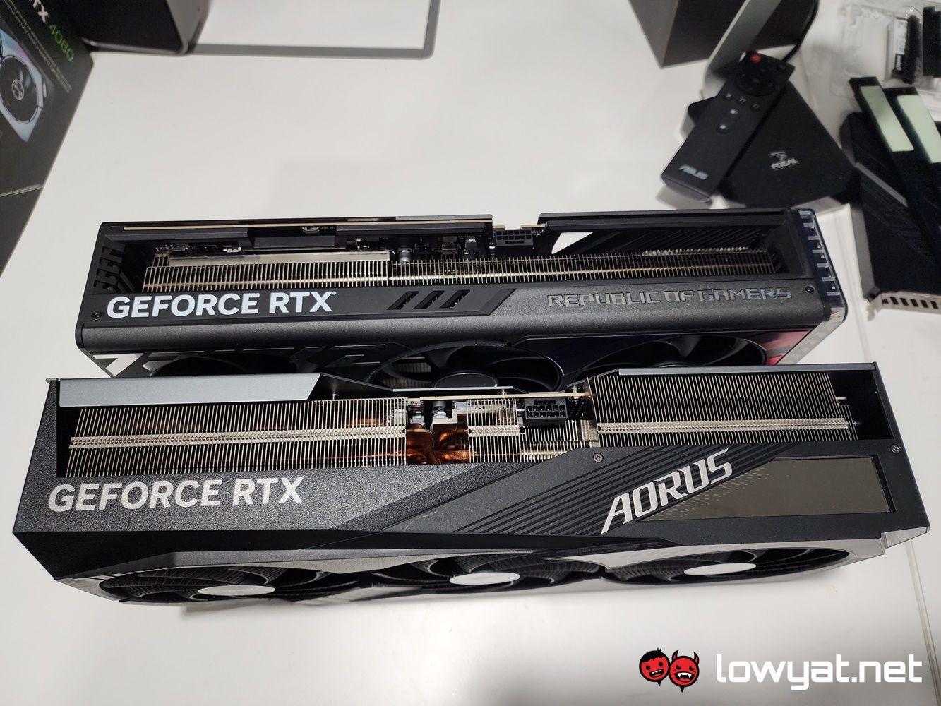 NVIDIA GeForce RTX 4080 Showdown: ASUS ROG Strix Gaming OC Vs Gigabyte  AORUS Master 