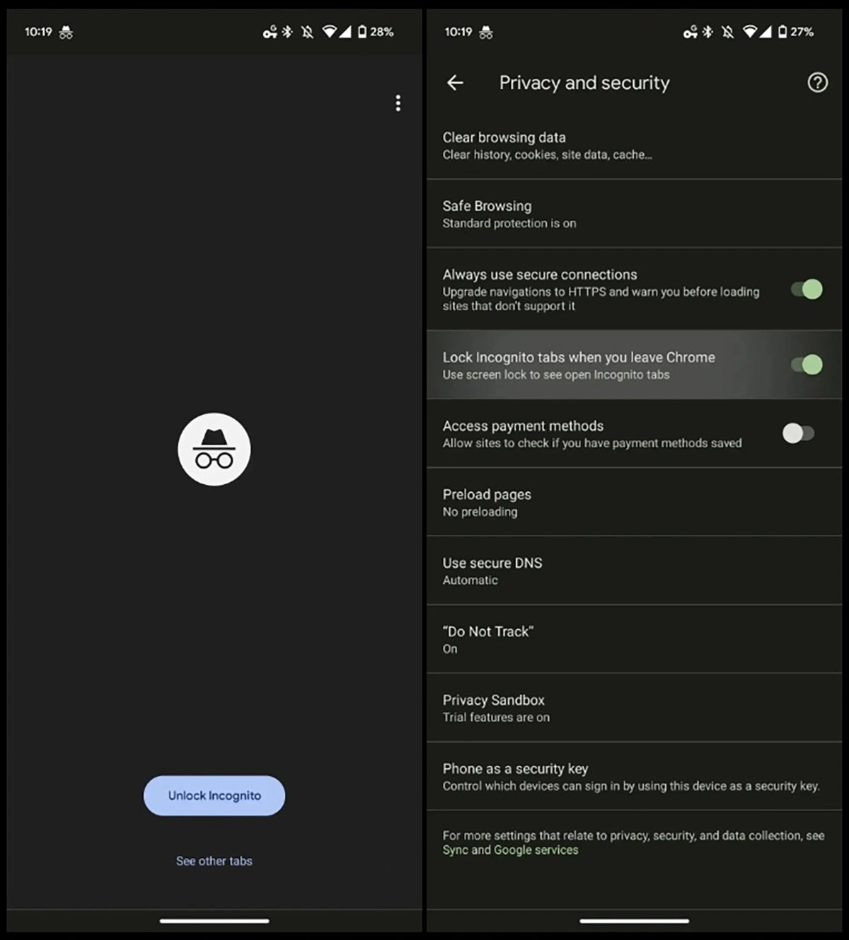 Google Chrome s Lock Incognito Feature Rolling Out To More Android Devices - 28