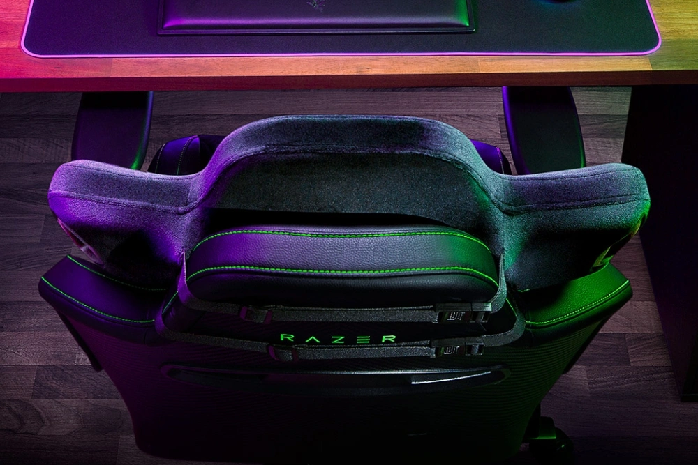 Razer Project Carol Is A High Tech Gaming Chair Headrest - 18