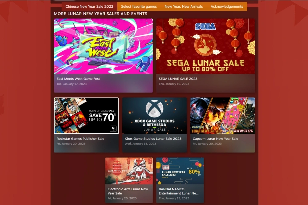 Steam Has A Lunar New Year Sale Ongoing Right Now - 37