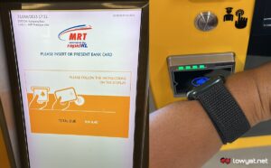 MRT Putrajaya Line - Apple Watch - Apple Pay - Jan 2023