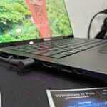 ASUS Zenbook Pro 14 OLED ports left