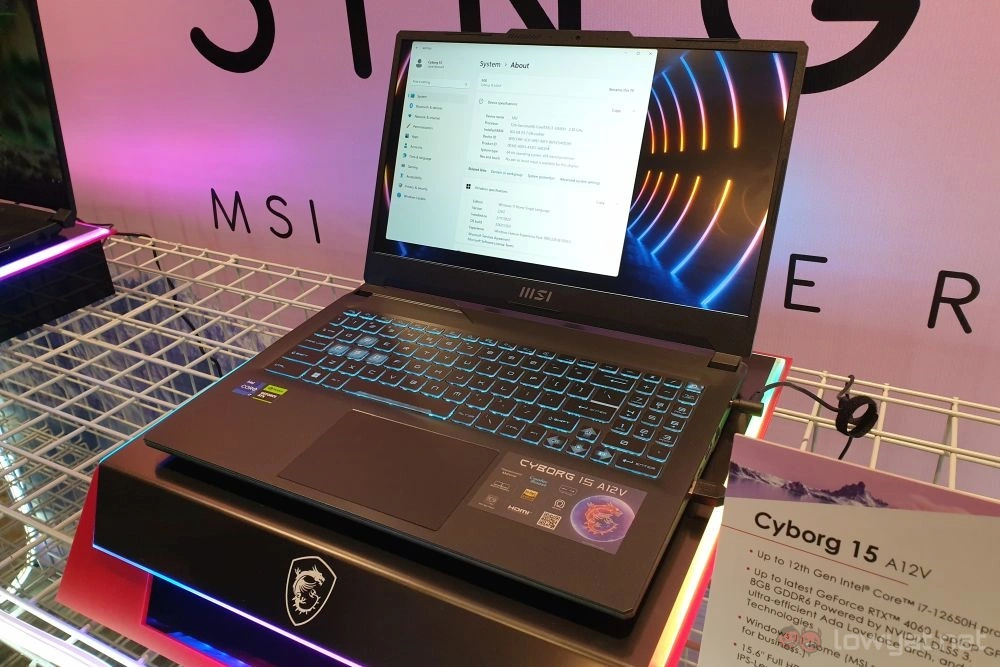 MSI Confirms Arrival Of Cyborg 15  Stealth Series Laptops In Malaysia - 15