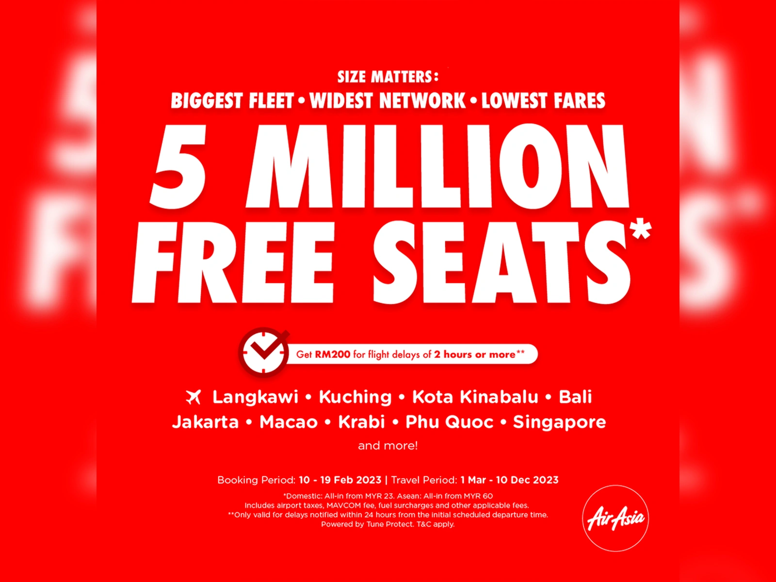 AirAsia Once Again Launches Five Million Free Seats - 8