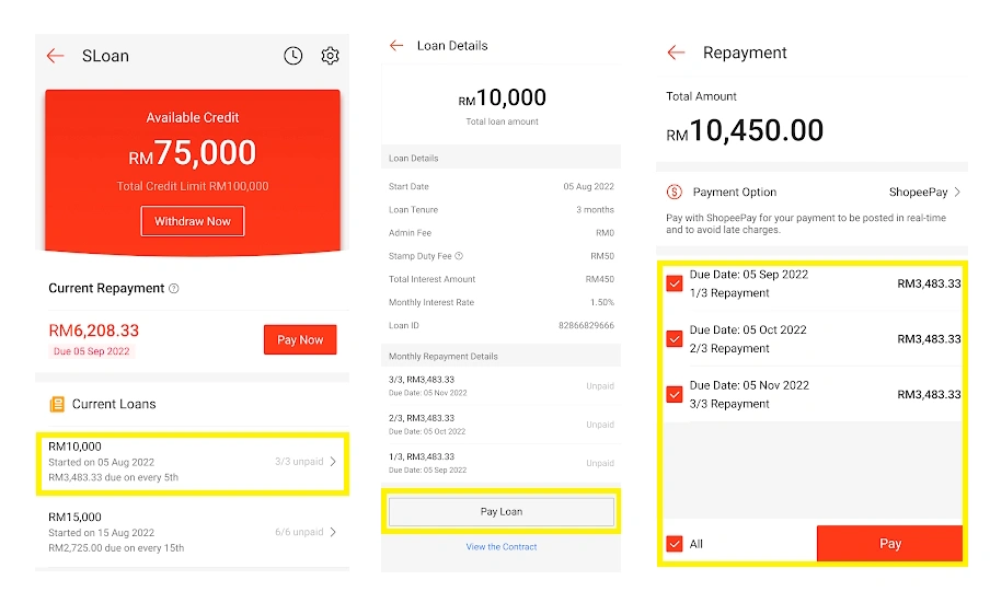 Shopee Malaysia Begins To Provide SLoan Personal Loan Service - 25