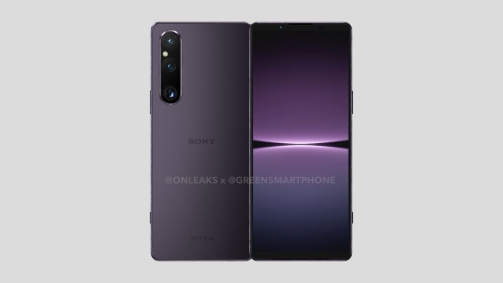 sony xperia 1 v leak onleaks design