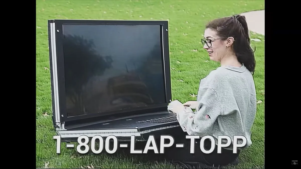 Someone Built A Laptop With A Massive 43 Inch Display - 73