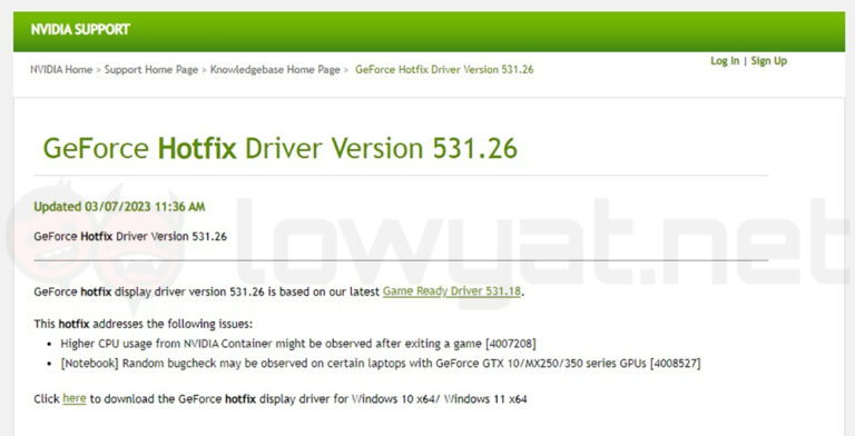 NVIDIA Issues Driver Hotfix For High CPU Usage Caused By Recent Update ...