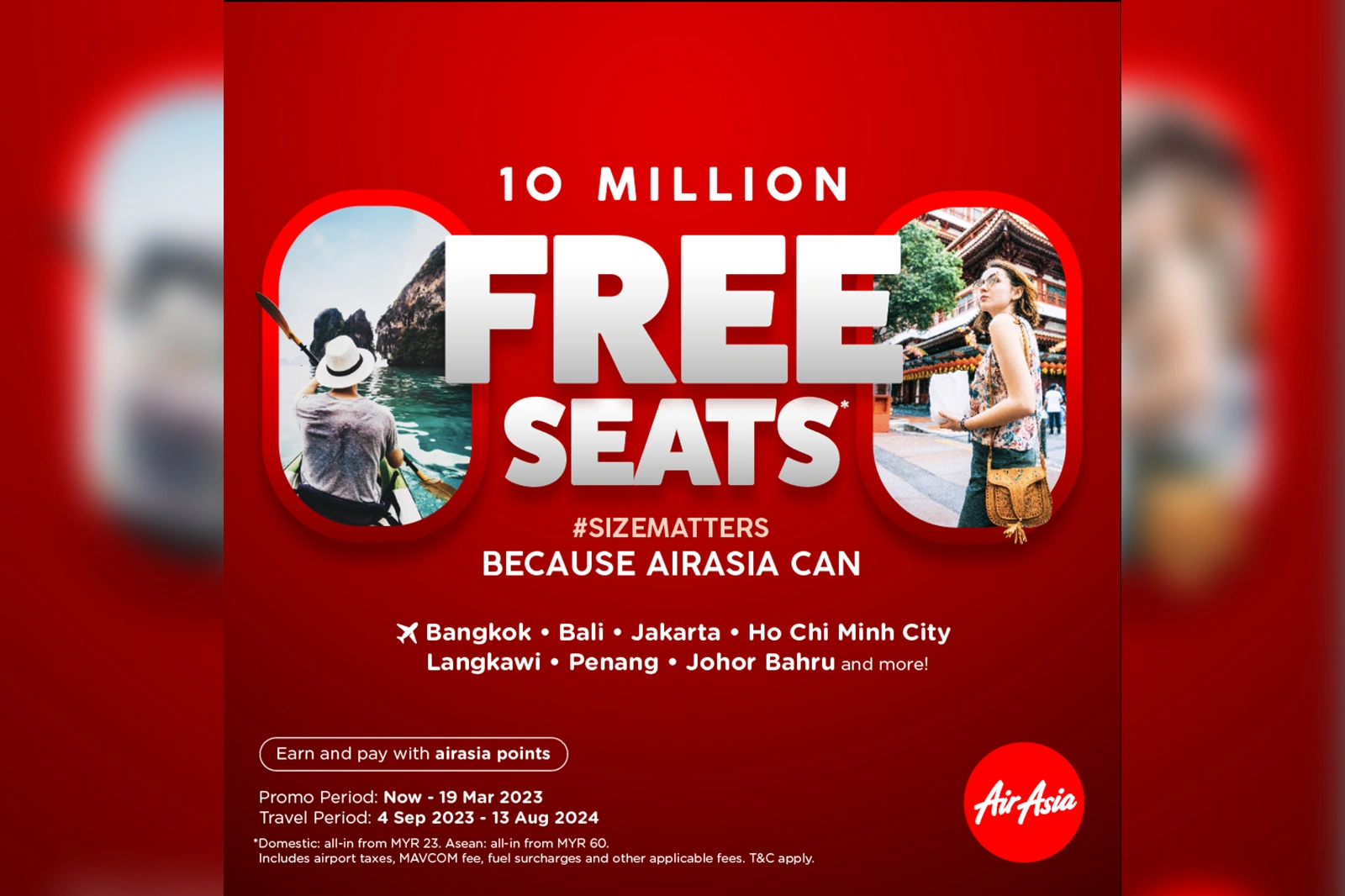 AirAsia Offers 10 Million Free Seats For Domestic And International Flights - 92