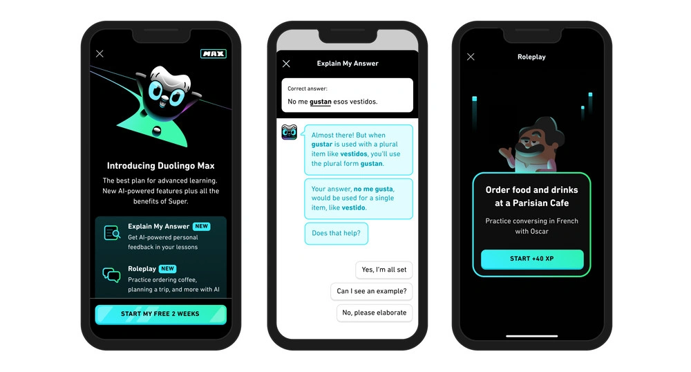 Duolingo Max Launches With New Features Utilising GPT 4 - 96