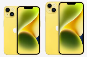 iPhone 14 yellow.