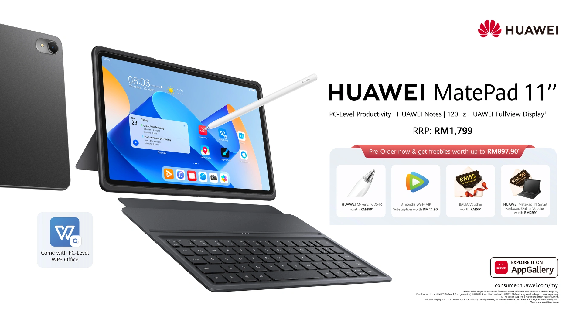 Huawei MatePad 11 2023 Now Available For Pre Order At RM1 799 - 92