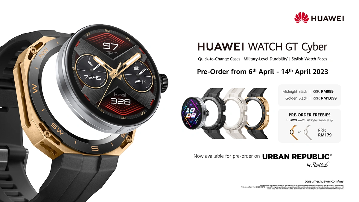 Huawei Opens Pre Orders For Watch GT Cyber  Starts From RM 999 - 42