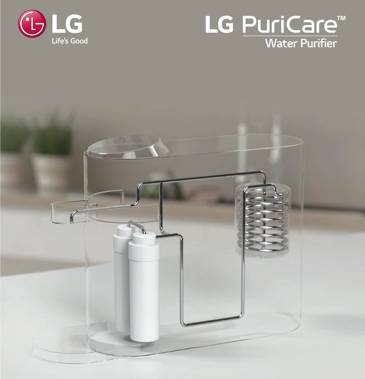 Enjoy Only The Most Fresh   Clean Water With The New LG PuriCare  Tankless Water Purifier - 61