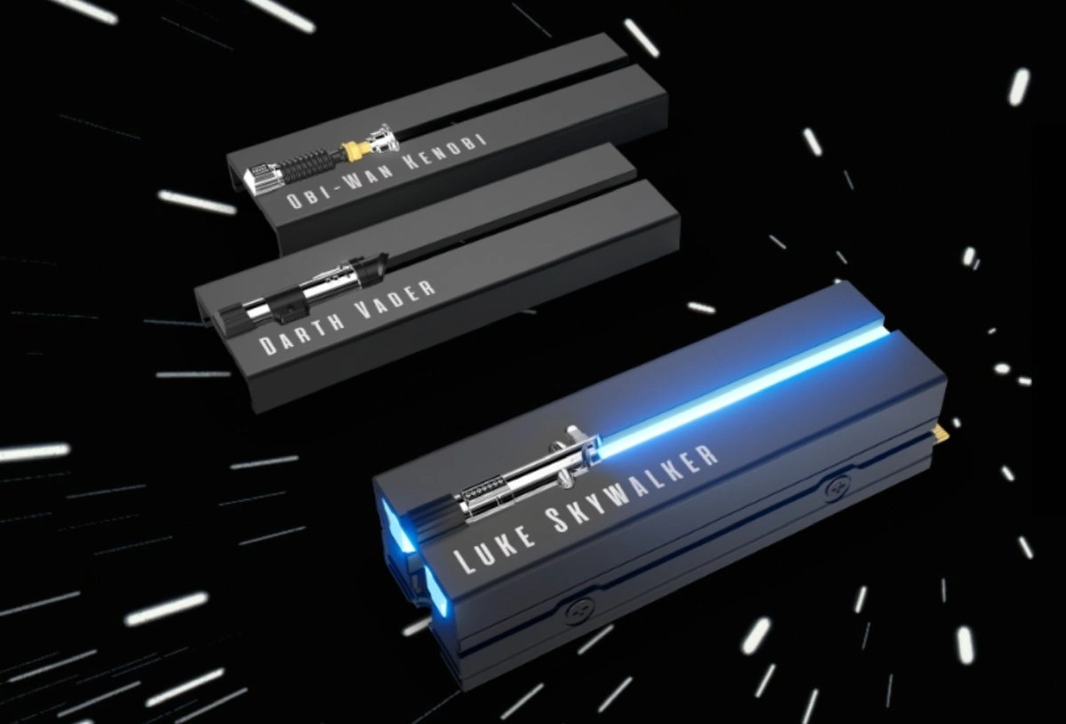 Seagate Made Star Wars Themed NVMe SSDs With Lightsabers - 81