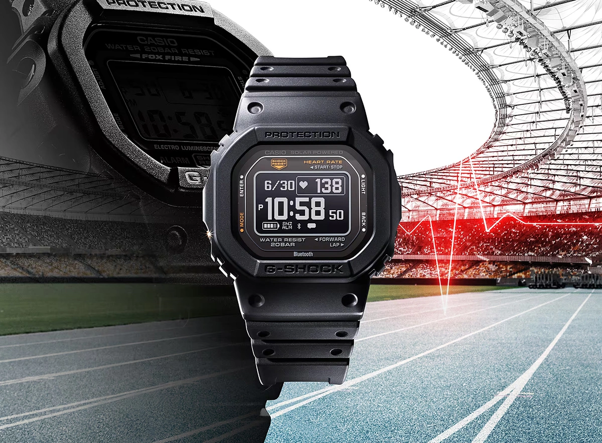 New G-Shock G-SQUAD DW-H5600 Sports A Classic Design But With