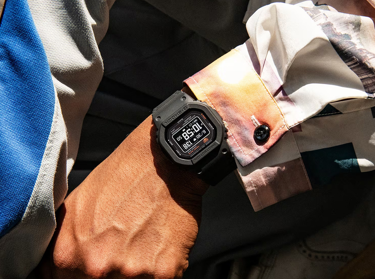 New G-Shock G-SQUAD DW-H5600 Sports A Classic Design But With