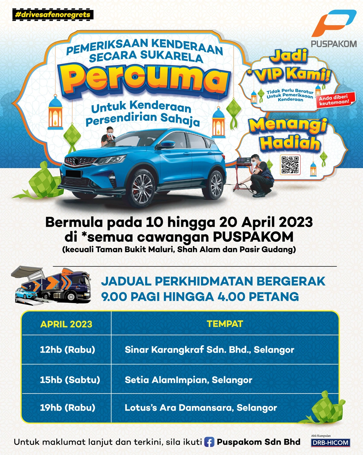 Puspakom Offering Free Inspections For Personal Vehicles Starting Today Until 20 April - 90