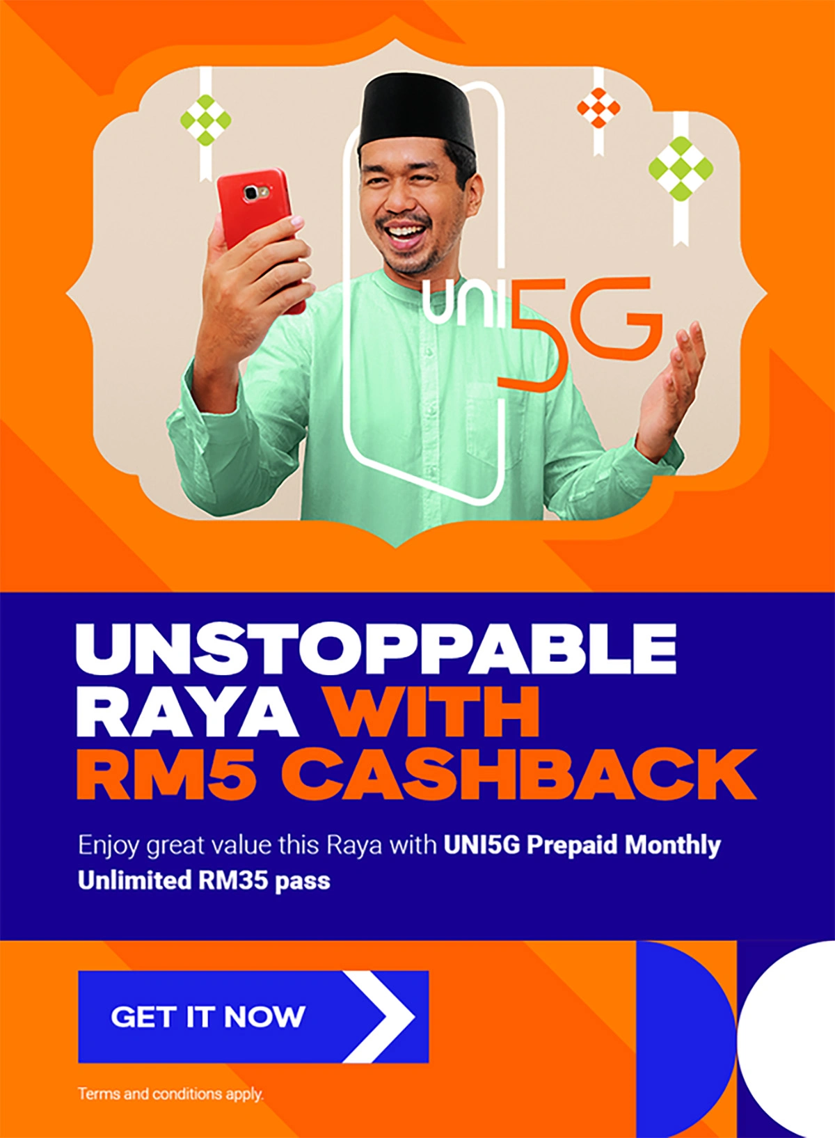 Enjoy RM5 Cashback  Unlimited Data   More With Unifi s UNI5G Prepaid Ramadan Raya Promo - 83