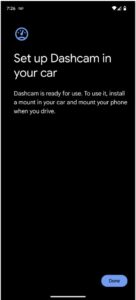 Google Dashcam connectivity 2