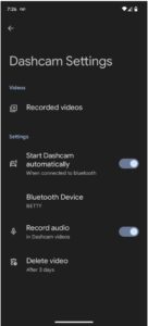 Google Dashcam connectivity 3