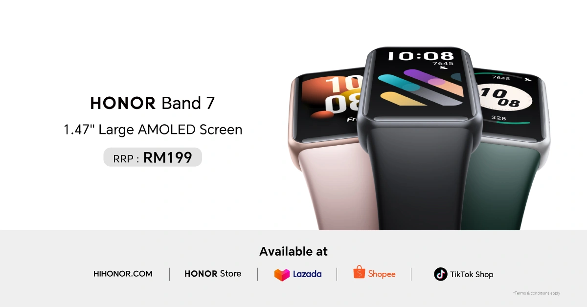 HONOR Band 7 Officially Lands In Malaysia At RM199 - 7