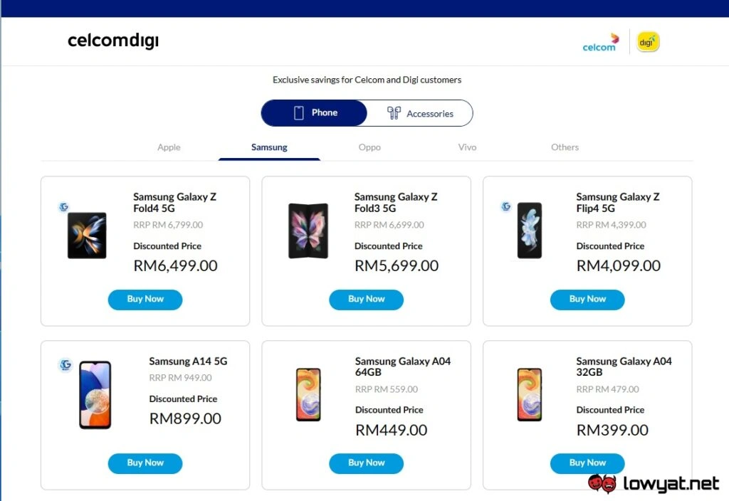 CelcomDigi Online Shop Offers Discounts Of Up To RM1 000 For Existing Customers - 42