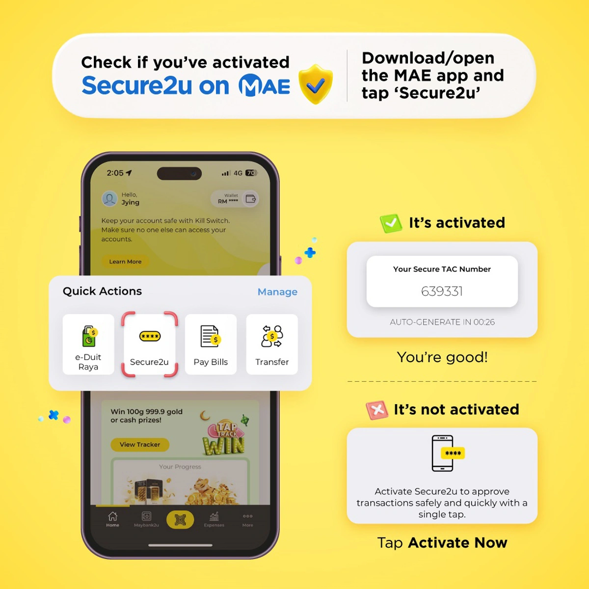 All Maybank Online Card Transactions To Fully Use Secure2u By July 2023 - 39