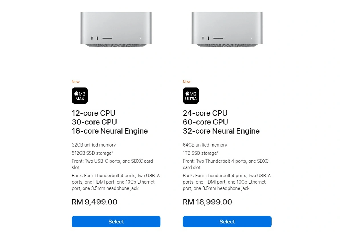 Mac Studio Gets Apple M2 Max And Ultra Upgrades  Starts From RM9 499 - 88