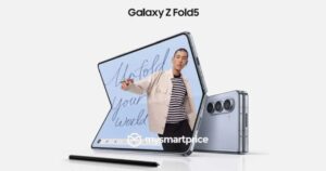 Samsung Galaxy Z Fold5 press render leak