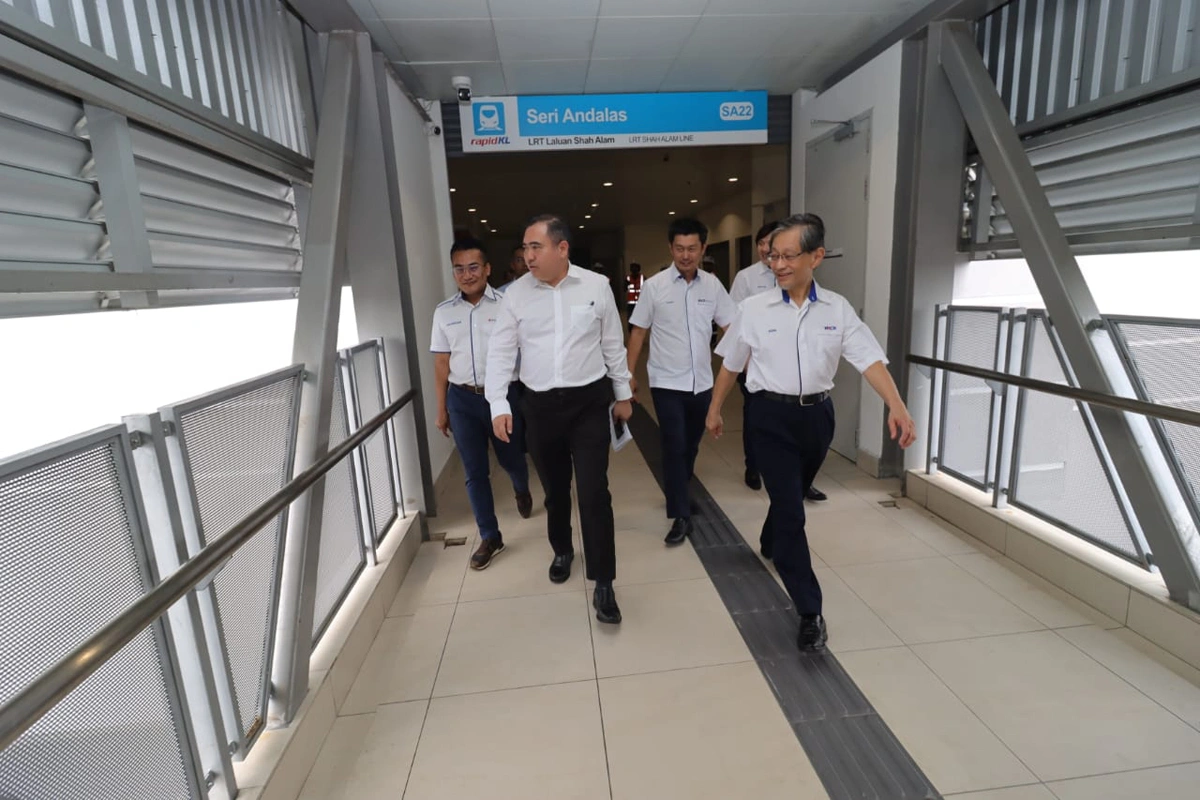 Loke: Shah Alam LRT Line (LRT3) Expected To Start Operations By March ...