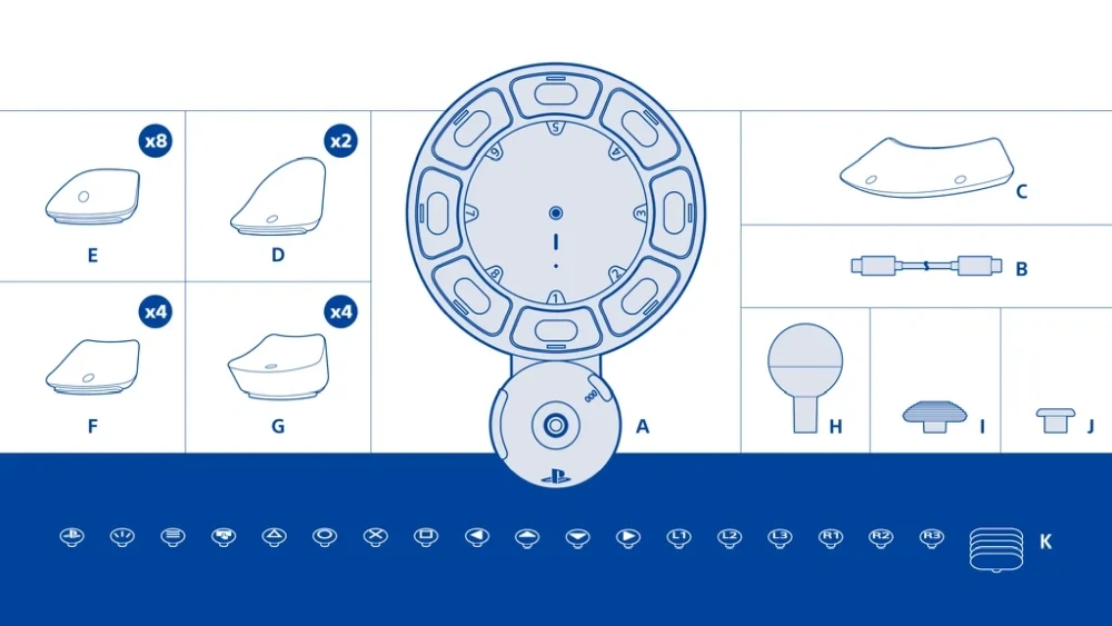 PlayStation Access Controller box contents