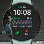 Samsung Galaxy Watch6 running