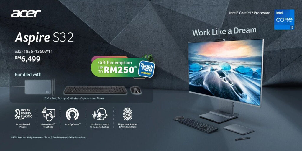 Acer Swift Edge 16 Aspire S Malaysia price