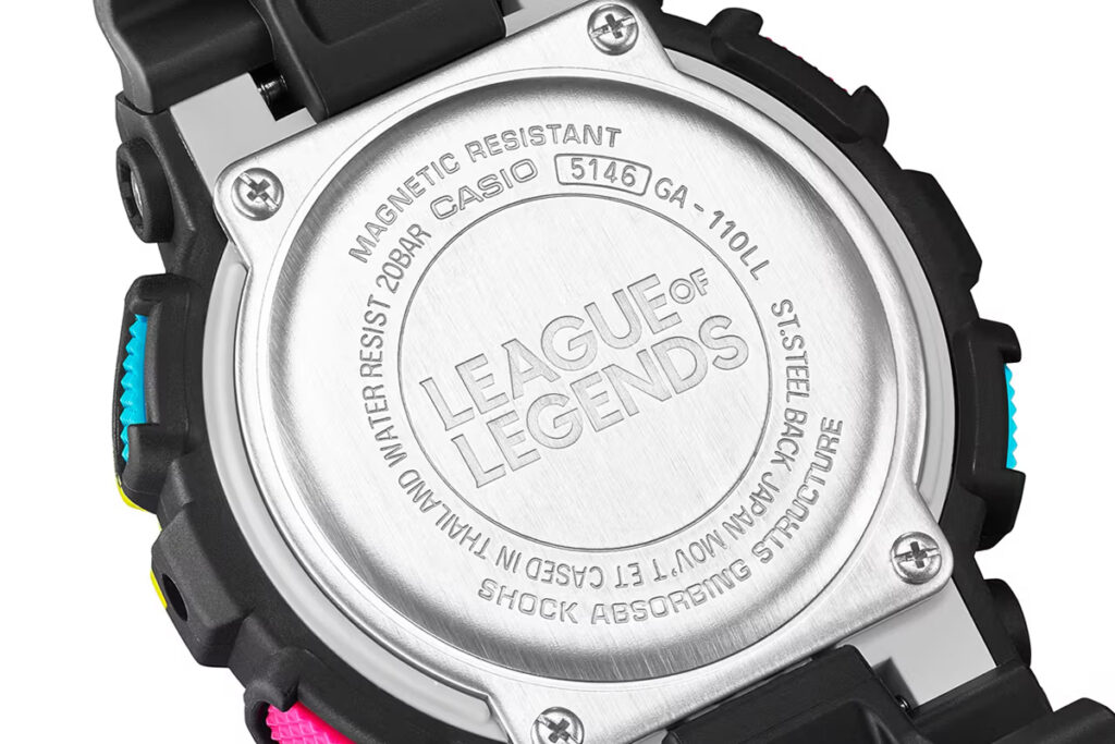 Casio League of Legends x G-Shock watches