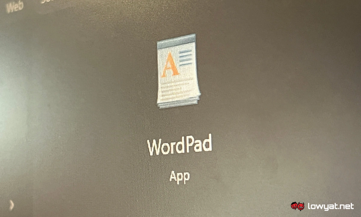 Microsoft Killing WordPad