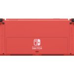 Nintendo Switch OLED Mario Red back