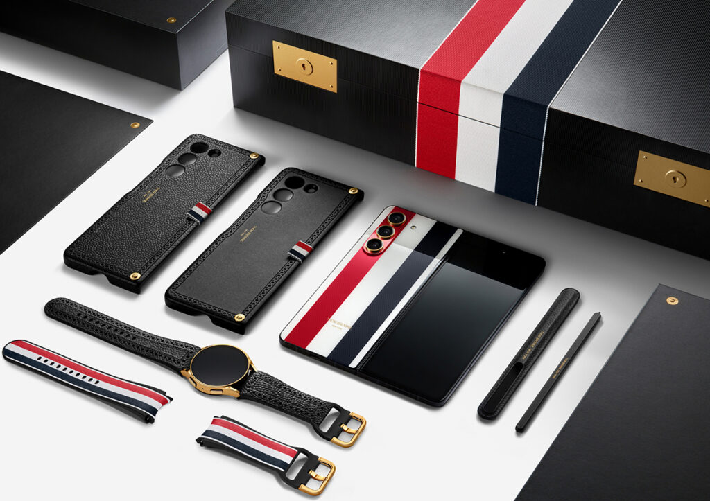 Samsung Galaxy Z Fold5 Watch6 Thom Browne