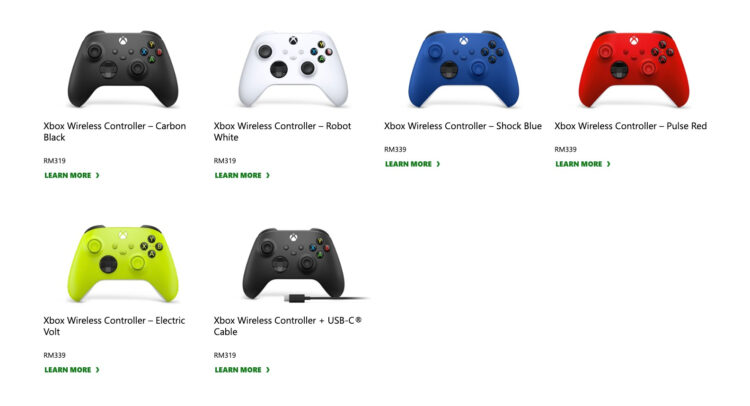 Xbox Wireless Controller Now Officially Available In Malaysia; Starts ...