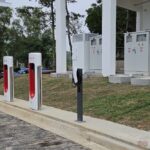 Tesla Centre Cyberjaya chargers