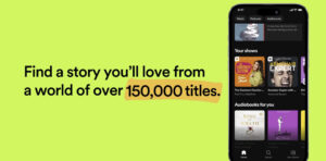 spotify audiobooks